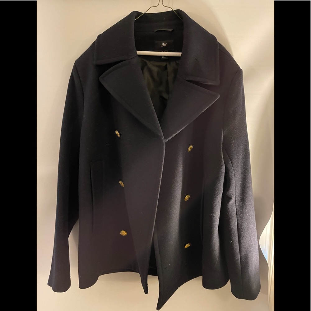 H&M Men’s Pea Coat XL